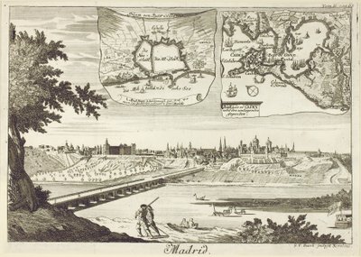 Panorama of Madrid by Georg Paul Busch